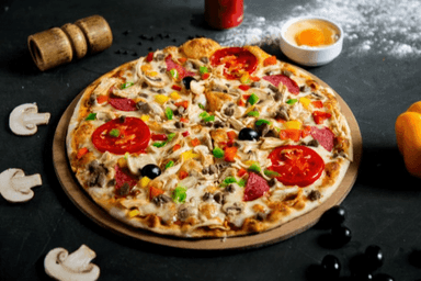 All Meat Pizza